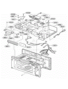 Interior Parts 2 parts for Lg Range JMV8208ACW from AppliancePartsPros.com