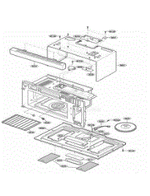 Oven Cavity Parts parts for Lg Range JMV8208ACW from AppliancePartsPros.com