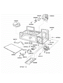 Interior Parts 1 parts for Lg Range JMV9118AAB from AppliancePartsPros.com