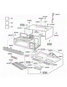 Oven Cavity Parts parts for Lg Range JMV9118AAS from AppliancePartsPros.com