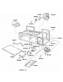 Interior Parts 1 parts for Lg Range JMV9118AAW from AppliancePartsPros.com