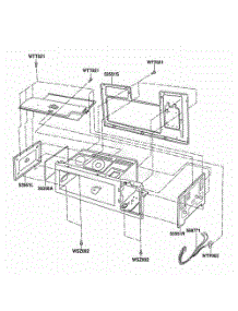 Interior Parts 3 parts for Lg Range JMV9118AAW from AppliancePartsPros.com