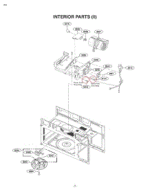 Section 5 parts for Lg Microwave JNM3163DJWW from AppliancePartsPros.com