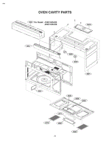 Section 2 parts for Lg Microwave JNM3163RJSS from AppliancePartsPros.com