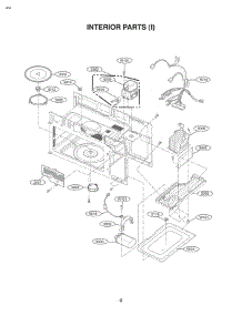 Section 4 parts for Lg Microwave JNM3163RJSS from AppliancePartsPros.com