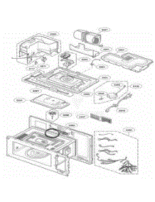 Interior Parts 2 parts for Lg Range JVM1490CH from AppliancePartsPros.com