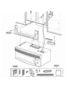 Installation Parts parts for Lg Range JVM1490SD from AppliancePartsPros.com