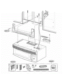 Installation Parts parts for Lg Range JVM1490WD from AppliancePartsPros.com