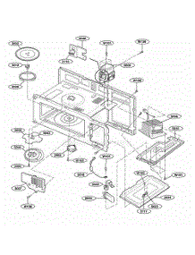 Interior Parts 1 parts for Lg Wall Oven JVM1533BD from AppliancePartsPros.com