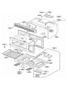 Oven Cavity Parts parts for Lg Wall Oven JVM1533BD from AppliancePartsPros.com