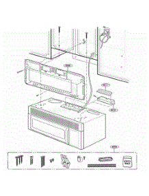 Installation Parts parts for Lg Wall Oven JVM1533WD from AppliancePartsPros.com