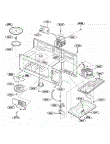 Interior Parts 1 parts for Lg Wall Oven JVM1533WD from AppliancePartsPros.com