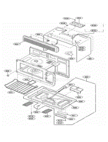 Oven Cavity Parts parts for Lg Wall Oven JVM1533WD from AppliancePartsPros.com