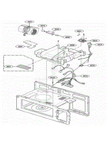 Interior Parts 2 parts for Lg Range JVM1540DMBB from AppliancePartsPros.com