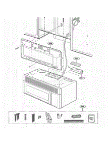 Installation Parts parts for Lg Wall Oven JVM1542BF from AppliancePartsPros.com