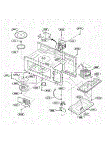 Interior Parts 1 parts for Lg Wall Oven JVM1542BF from AppliancePartsPros.com