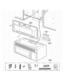 Installation Parts parts for Lg Wall Oven JVM1542WF from AppliancePartsPros.com