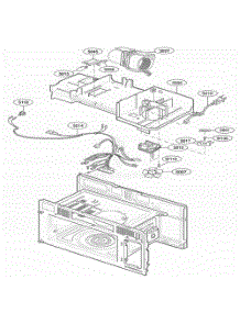 Interior Parts 2 parts for Lg Range JVM1640AH from AppliancePartsPros.com