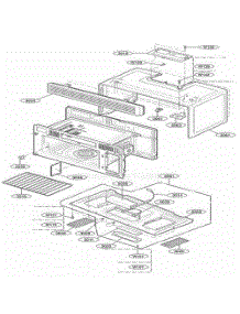 Oven Cavity Parts parts for Lg Range JVM1640AH from AppliancePartsPros.com