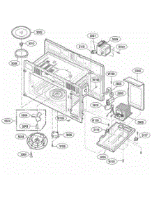 Interior Parts 1 parts for Lg Range JVM1640AJ from AppliancePartsPros.com