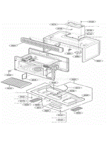 Oven Cavity Parts parts for Lg Range JVM1640AJ from AppliancePartsPros.com
