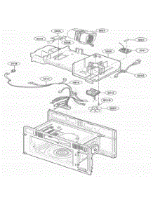 Interior Parts 3 parts for Lg Range JVM1640BJ from AppliancePartsPros.com