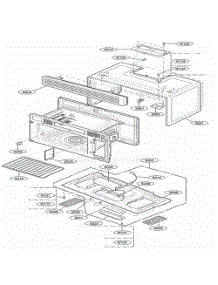 Oven Cavity Parts parts for Lg Range JVM1640BJ from AppliancePartsPros.com