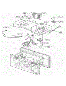 Interior Parts 3 parts for Lg Range JVM1640CJ from AppliancePartsPros.com