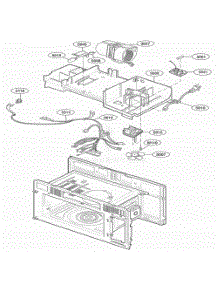 Interior Parts 3 parts for Lg Range JVM1640SJ from AppliancePartsPros.com