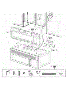 Installation Parts parts for Lg Range JVM1640WJ from AppliancePartsPros.com