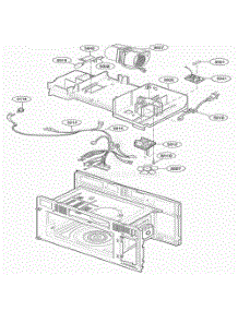 Interior Parts 3 parts for Lg Range JVM1640WJ from AppliancePartsPros.com