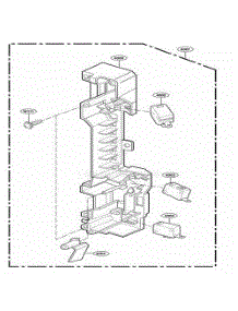 Latch Board Parts parts for Lg Range JVM1790BKC from AppliancePartsPros.com
