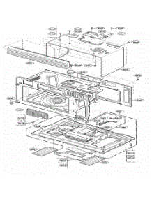 Oven Cavity Parts parts for Lg Range JVM1790BKC from AppliancePartsPros.com