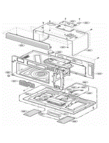 Oven Cavity Parts parts for Lg Range JVM1790SK from AppliancePartsPros.com