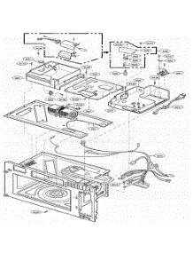 Interior Parts 2 parts for Lg Range JVM1790WKC from AppliancePartsPros.com