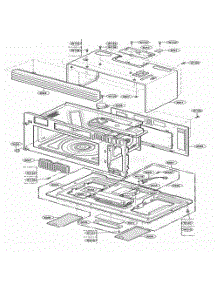 Oven Cavity Parts parts for Lg Range JVM1790WKC from AppliancePartsPros.com
