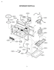 Interior Parts 1 parts for Lg Wall Oven JVM3160RFSS from AppliancePartsPros.com