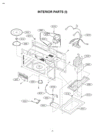 Section 5 parts for Lg Microwave JVM3160RTSS from AppliancePartsPros.com