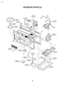 Interior Parts 1 parts for Lg Wall Oven JVM3162DJBB from AppliancePartsPros.com