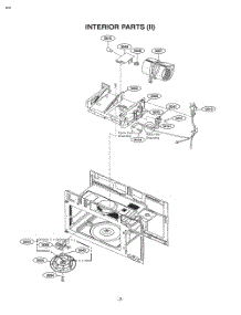 Interior Parts 2 parts for Lg Wall Oven JVM3162DJBB from AppliancePartsPros.com