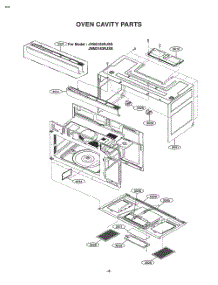 Oven Cavity Parts parts for Lg Wall Oven JVM3162DJBB from AppliancePartsPros.com