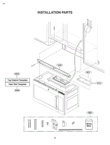 Installation Parts parts for Lg Wall Oven JVM6172SKSS from AppliancePartsPros.com