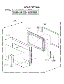Section 2 parts for Lg Wall Oven JVM6175DKBB from AppliancePartsPros.com