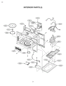 Interior Parts 1 parts for Lg Wall Oven JVM6175EKES from AppliancePartsPros.com