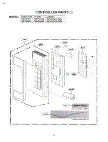 Section 2 parts for Lg Wall Oven JVM6175SKSS from AppliancePartsPros.com