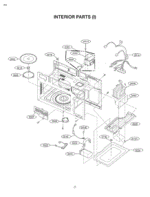 Interior Parts (I) parts for Lg Wall Oven JVM6175YKFS from AppliancePartsPros.com