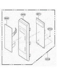 Controller Parts parts for Lg Range KCMC155JBL from AppliancePartsPros.com