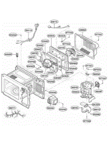 Interior Parts parts for Lg Range KCMC155JSS from AppliancePartsPros.com