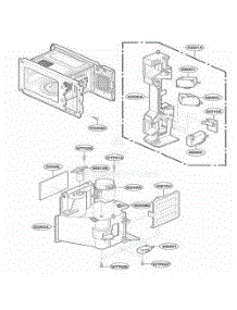 Latch Board Parts parts for Lg Range KCMC155JWH from AppliancePartsPros.com
