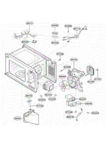 Interior Parts parts for Lg Range KCMS145JBL1 from AppliancePartsPros.com